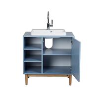 Tenzo Tom Tailor izlietnes skapītis 62 x 80 x 50 cm, pelēcīgi zils (Dove Blue) - Thumbnail 5