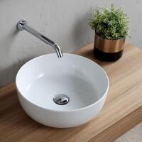 Izlietne Glam, d=390 mm, uz virsmas,balta