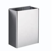 Atkritumu tvertne Hotellerie, pie sienas, 20 l, nerūsējošais tērauds