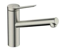 Virtuves izlietnes maisītājs Zesis M33-150 1jet, stainless steel finish