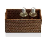 Kastīte Basket UTB, rattan dark