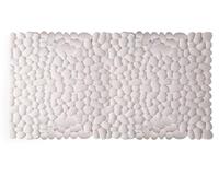 Vannas paklājs Pietra, 750x360 mm, balts