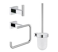 Aksesuāru komplekts Essentials Cube City 3-in-1, hroms