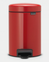 Atkritumu tvertne ar pedāli NewIcon, 3l, passion red