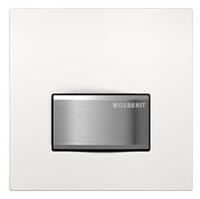 Taustiņš pisuāram Sigma50, 130x130 mm, balts