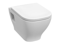 Pods Deep, stiprināms pie sienas, rimless, 51x 360 x 345 mm, balts