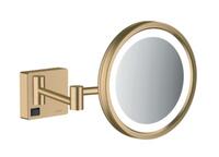 Kosmētiskais spogulis ar apgaismojumu AddStoris, brushed bronze