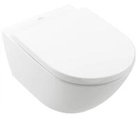 Pods Subway 3.0 Rimless, stiprināms pie sienas, 370x560 mm, TwistFlush, SupraFix, balts CP