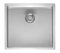 Virtuves izlietne New Jersey 40x37 (L), viena bļoda, 440x410 mm, h=100 mm