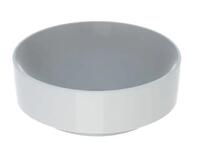 Izlietne VariForm, d=400 mm, apaļa, uz virsmas, bez maisītāja cauruma, bez pārplūdes, balta