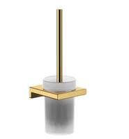 Tualetes birste ar turētāju AddStoris, polished gold optic