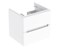 Izlietnes skapis Modo, 590x479 mm, h=550 mm, 2A, spīdīgs balts