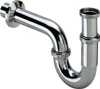 Izlietnes sifons, 1¼ x 32 mm, hromēts misiņš