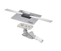 Dušas kanāls Advantix Cleviva, 1000 mm, h=95-155 mm, d=40/50 (#10order)