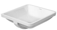 Izlietne Starck 3, 430x430 mm, zem virsmas, balta