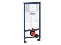 Komplekts - rāmis podam, taustiņš Skate Air balts 38505SH0, stiprinājumi, 500x230 mm, h=1130 mm