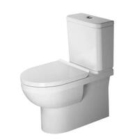 Pods ar SC vāku No.1 Rimless, universāls izvads, pievads no apakšas, balts