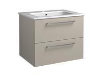 Izlietnes un skapīša komplekts Joy, 610x460 mm, h=500 mm, 2A, taupe