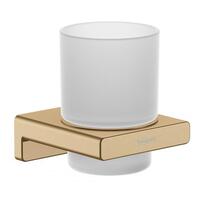 Glāze ar turētāju AddStoris, brushed bronze