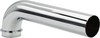 Sifona notece - līkums ar valci, d=32 mm, 300 mm, hromēts misiņš