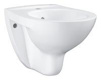 Bidē BauCeramic, stiprināms pie sienas, 370x526 mm, balts