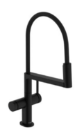 Virtuves izlietnes maisītājs Talis Select M54 PowderSpray, 3jet, matt black