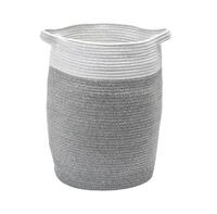 Veļas kaste Osman, small, ø360, h=490 mm, silver grey
