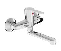 Virtuves izlietnes maisītājs Lyra Smart, no sienas, iztece 150 mm, hroms