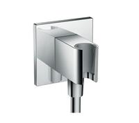 Dušas izvads ar dušas galvas turētāju ShowerSolutions Porter Square, hroms