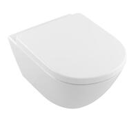 Pods Subway 2.0 Comfort Rimless, stiprināms pie sienas, 410x580 mm, SupraFix, balts