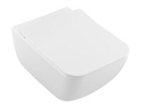 Pods ar QR/SC vāku Venticello Rimless, stiprināms pie sienas, 375x560 mm, SupraFix, DirectFlush, bal