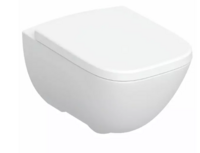 Pods ar QR/SC vāku Modo Rimfree, stiprināms pie sienas, 350x515 mm, balts