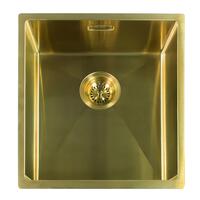Virtuves izlietne Miami (L), viena bļoda, 500x400 mm, gold