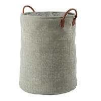 Veļas kaste York, d=420 mm, h=550 mm, 76 l, saga green