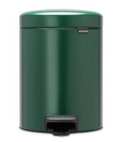Atkritumu tvertne ar pedāli NewIcon, 5l, pine green
