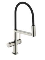 Virtuves izlietnes maisītājs Talis Select M54 PowderSpray, 3jet, Stainless Steel Finish
