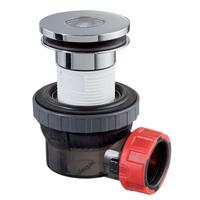 Izlietnes/mēbeļu sifons Nano 6.7 ar izplūdi Quick Clac, 1¼ x 32 mm, bez noteces, ar pretsmakas vārst