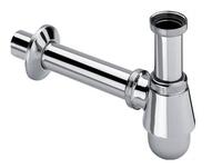 Bidē sifons, 1¼ x 32 mm, 200 mm, hromēts misiņš
