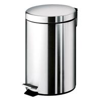 Atkritumu tvertne Argenta, 7l, apaļa, hroms