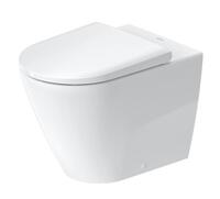 Pods D-Neo Rimless, stiprināms uz grīdas, 370x580 mm, balts