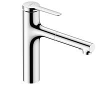 Virtuves izlietnes maisītājs ar izvelkamu dušu Zesis M33-160 2jet, hroms + sBox