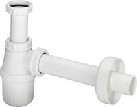 Izlietnes sifons, 1¼ x 32 mm, plastmasa, balta