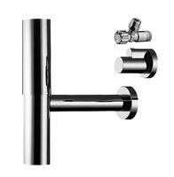 Izlietnes sifons Flowstar, 1¼ x 32 mm, hromēts misiņš