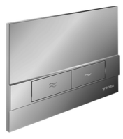 Taustiņš Board duo, 230x150 mm, hroms