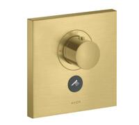 Iebūvējamā termostata ShowerSelect Square virsapmetuma daļa, ar 1 izeju un papildu izeju, brushed br