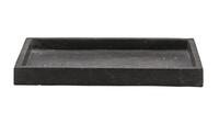 Paplāte Hammam, 350x150 mm, dark grey